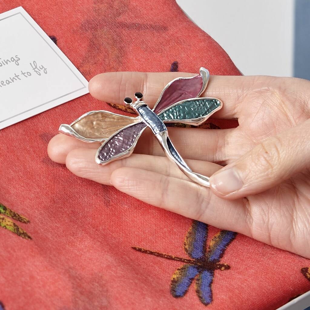 Dragonfly Magnetic Brooch