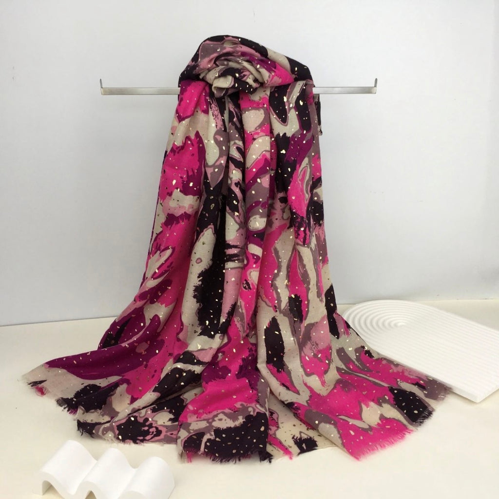 Camo Gold Fleck Scarf