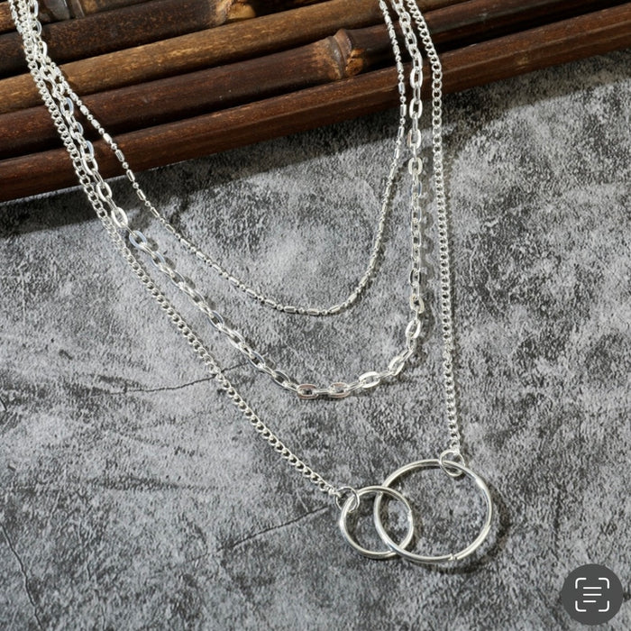 Mother & Daughter Layered Necklace