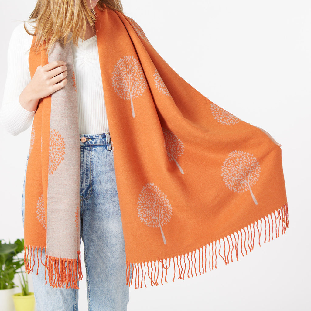 Cashmere Tree of Life Scarf