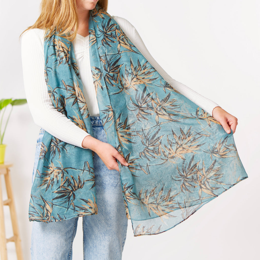 Bamboo Print Scarf
