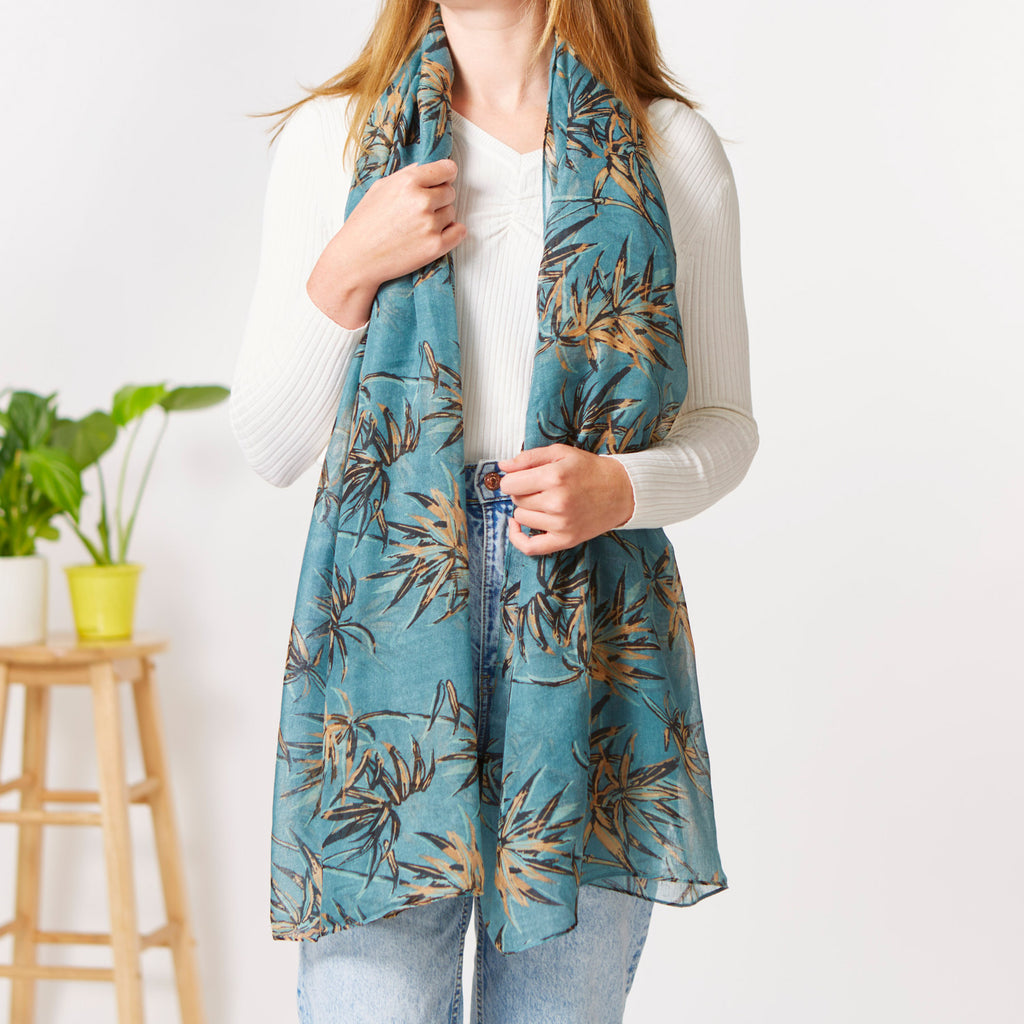 Bamboo Print Scarf