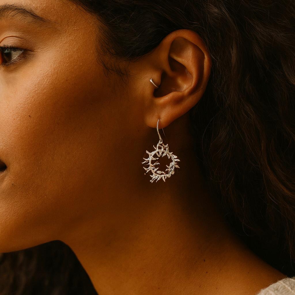 Stranger Things Open Gate Vine Earrings