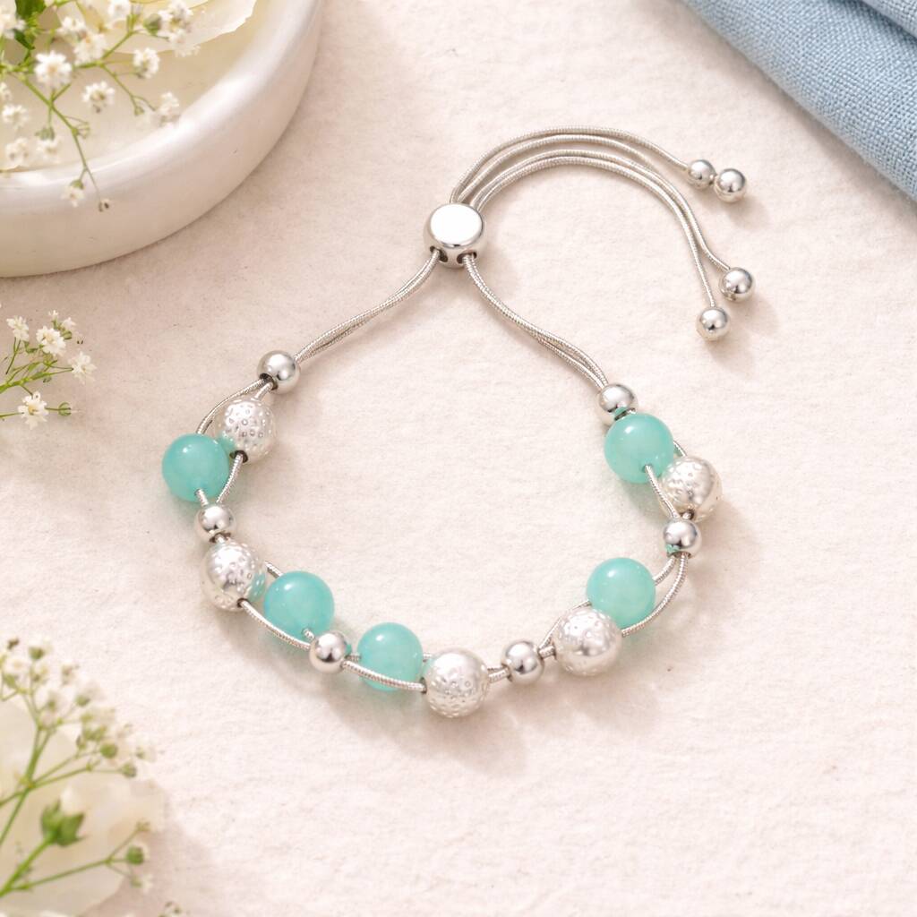 16th Birthday Bead Drawstring Bracelet