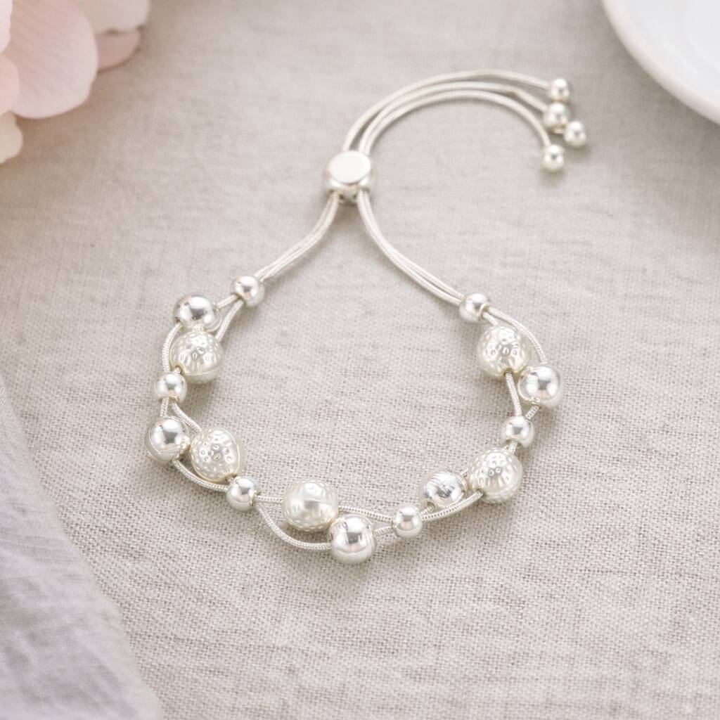 16th Birthday Bead Drawstring Bracelet