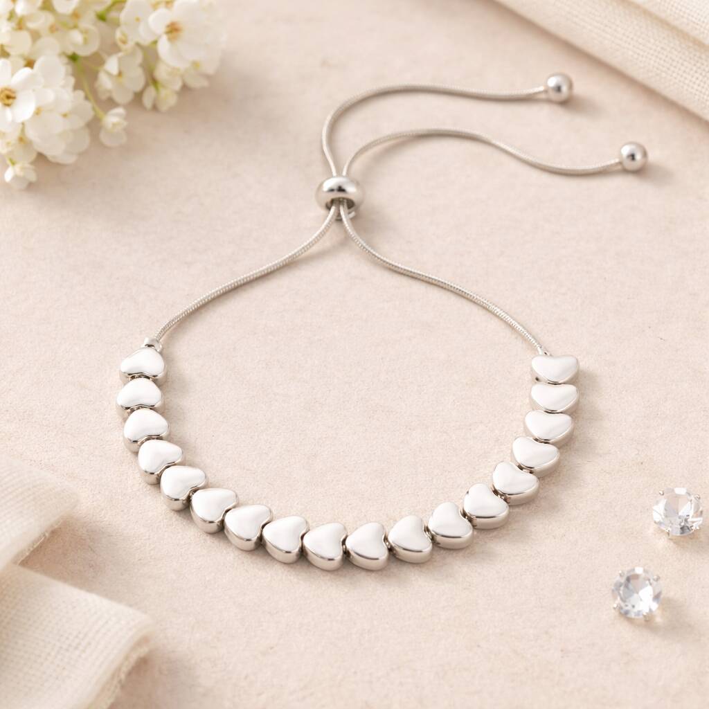 18th Birthday Heart Drawstring Bracelet