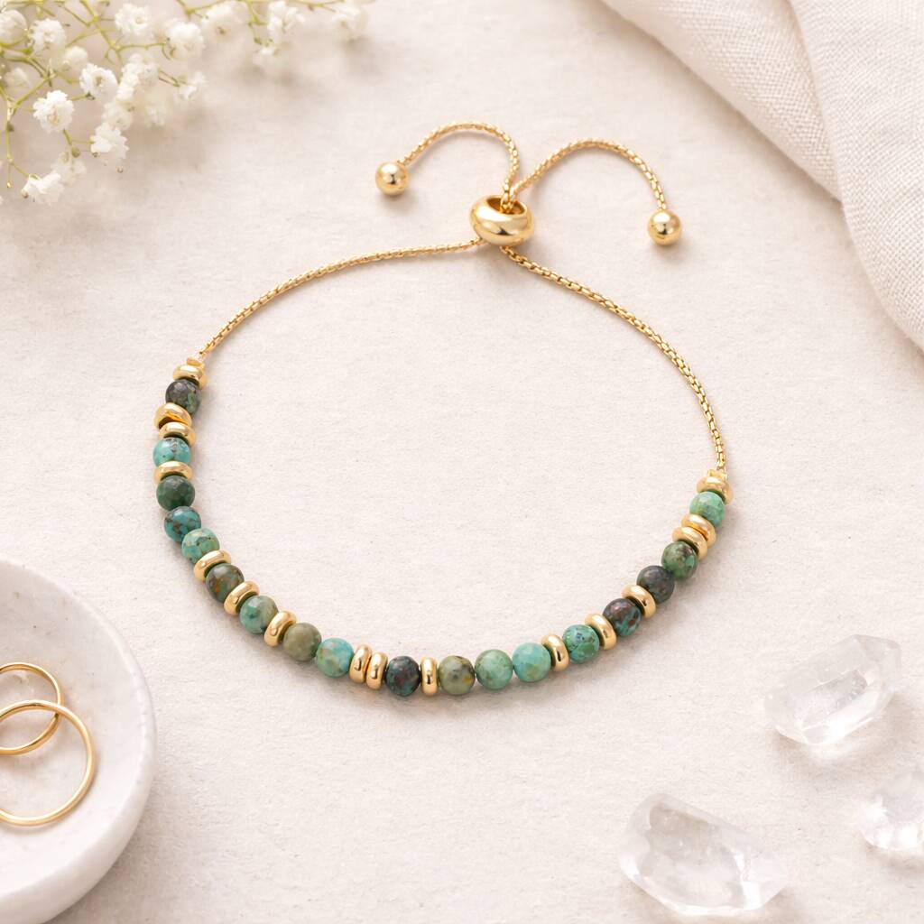 18th Birthday Bead Drawstring Bracelet