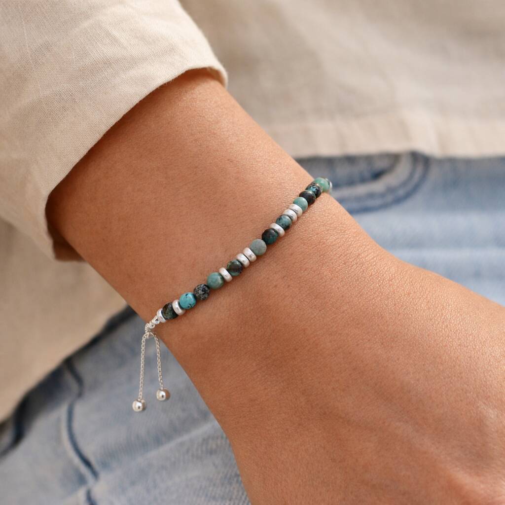 18th Birthday Bead Drawstring Bracelet