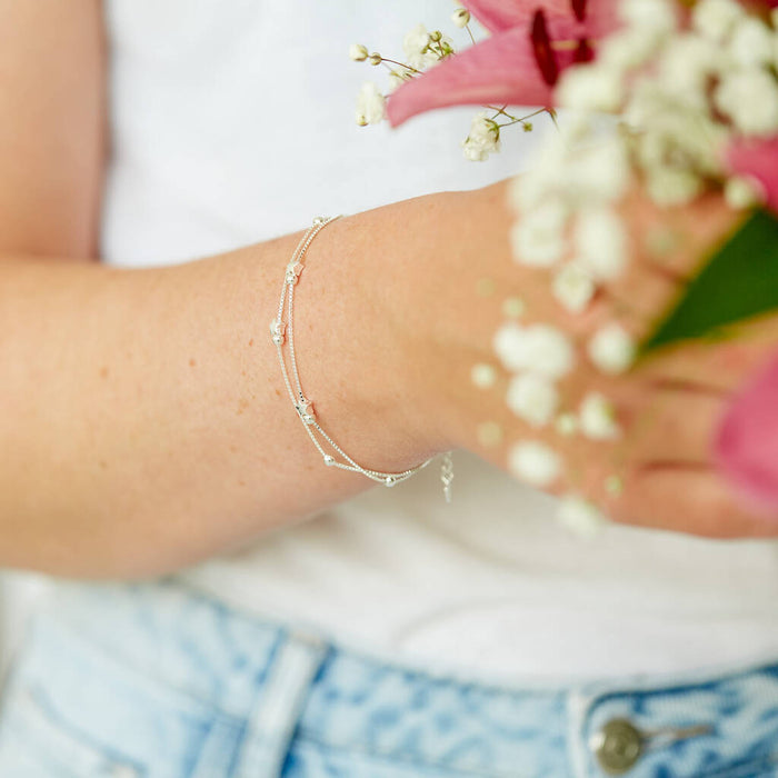 Sterling Silver Star Bracelet