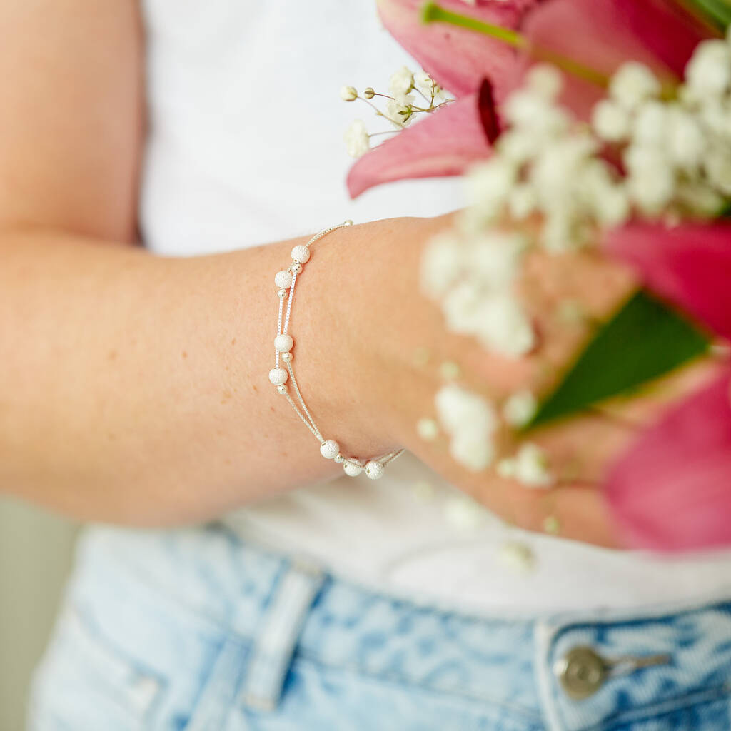 Sterling Silver Ball Bracelet