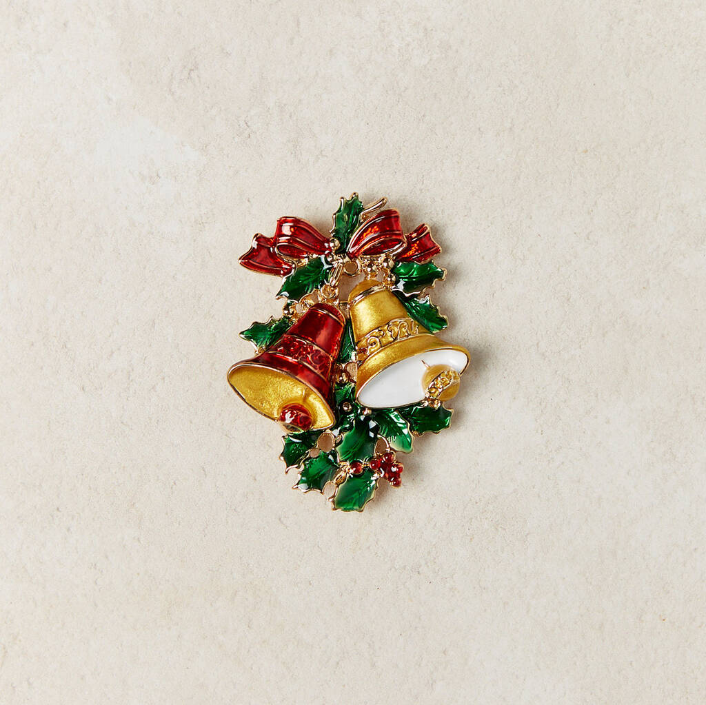 Festive Christmas Magnetic Brooches