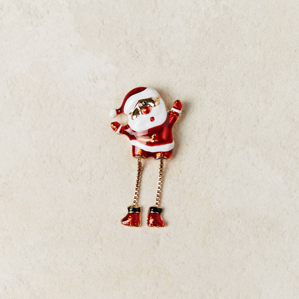 Festive Christmas Magnetic Brooches