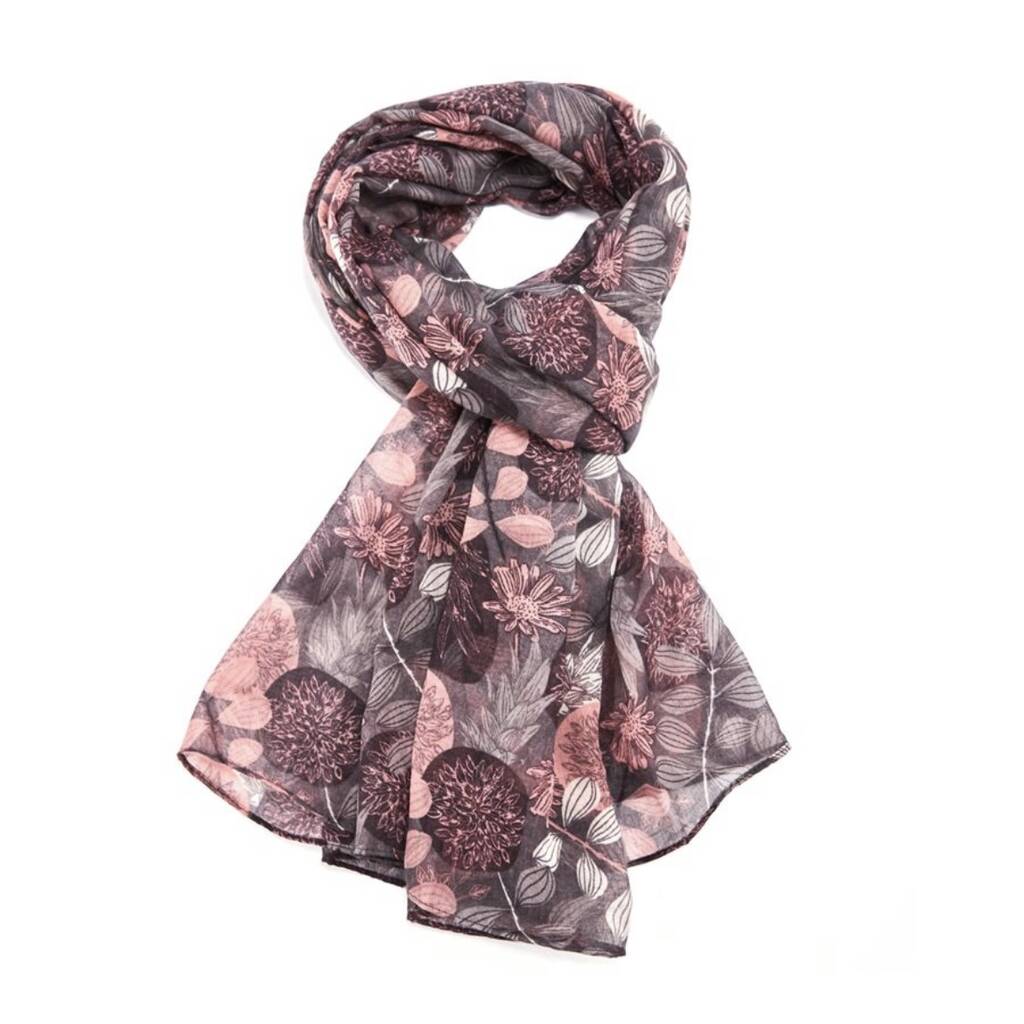 Foliage Sketches Scarf