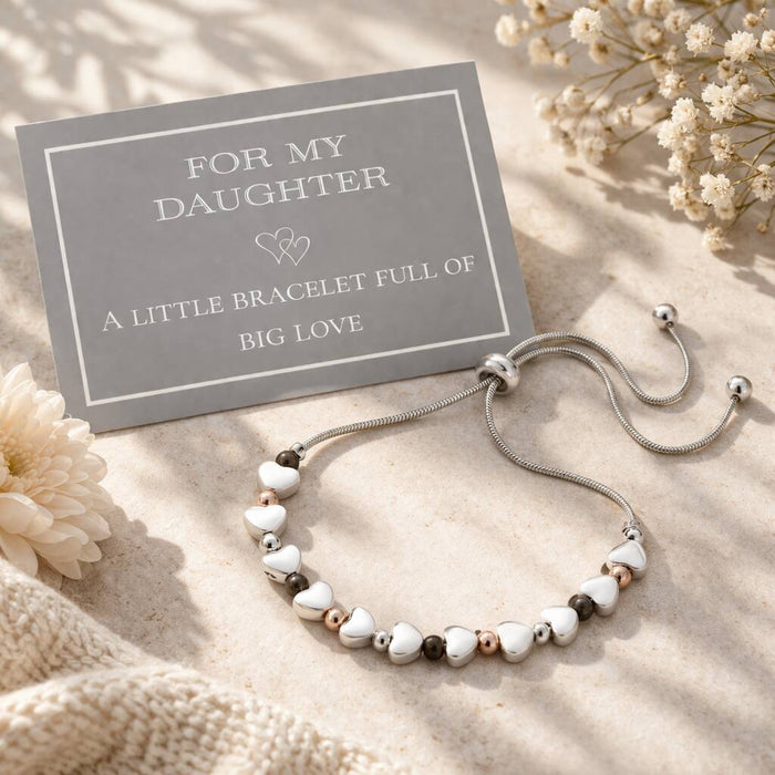 Daughter’s Love Heart Bracelet