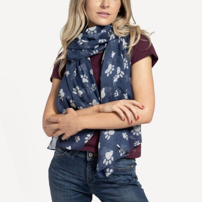 Paw Print Scarf