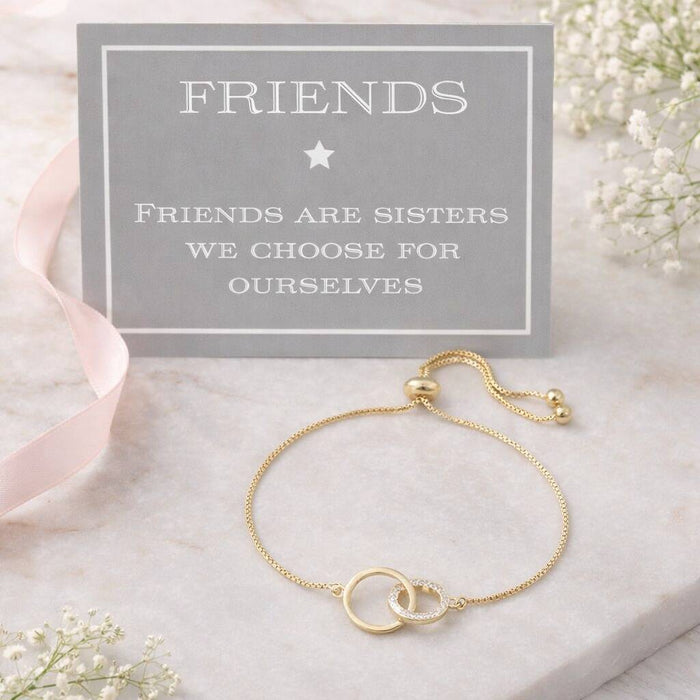 Friendship Links Drawstring Bracelet
