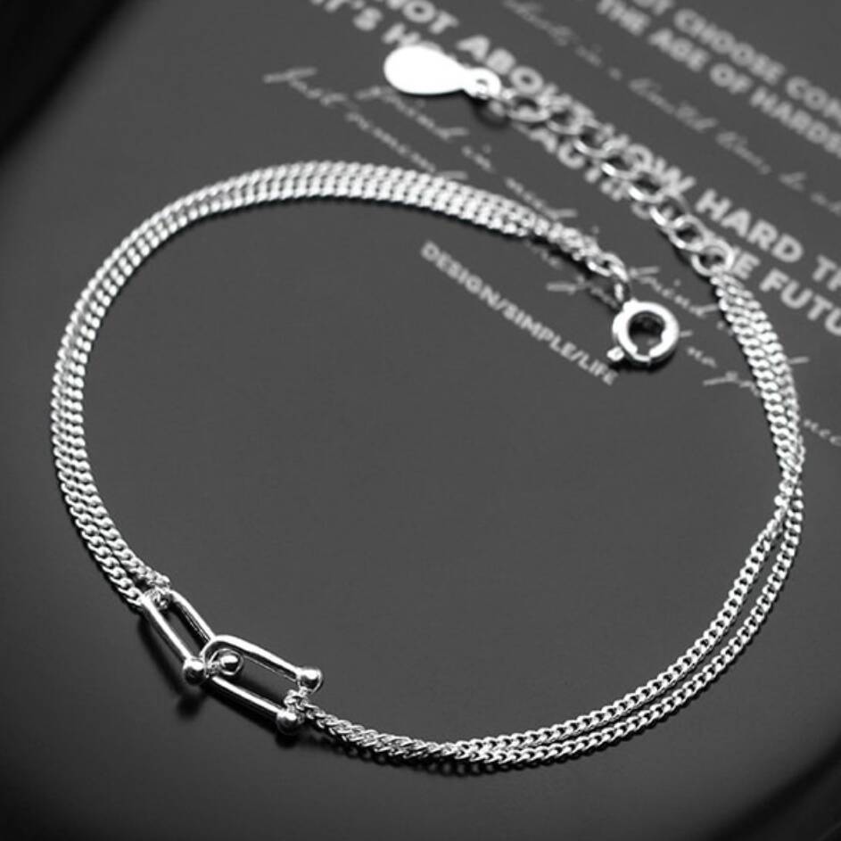 Sterling Silver Links Bracelet