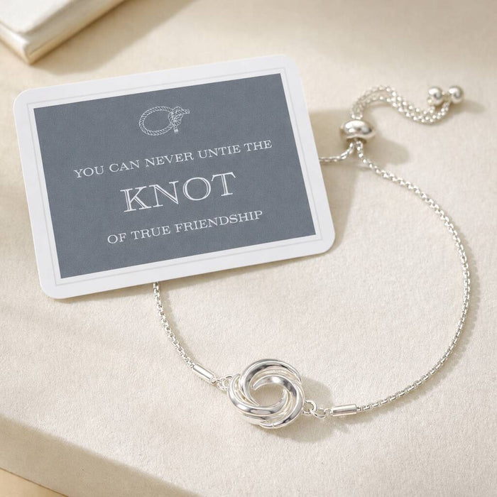 Knot Of Friendship Drawstring Adjustable Bracelet