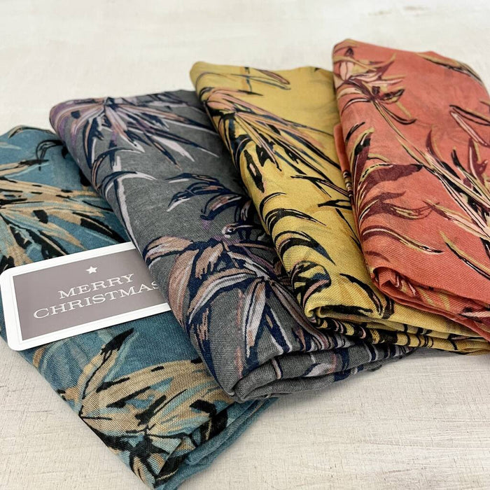 Bamboo Print Scarf