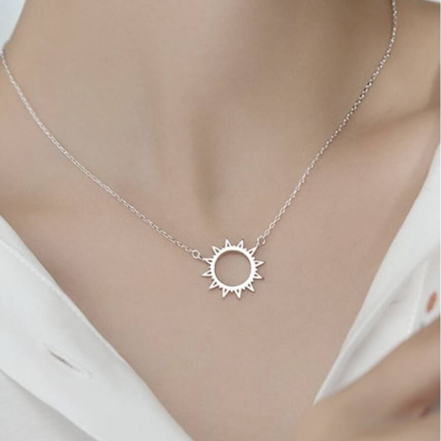 Teacher's Sunshine Pendant Necklace