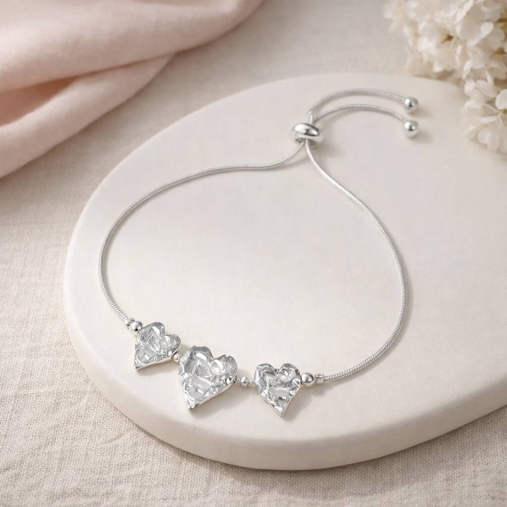 30th Birthday Drawstring Heart Bracelet
