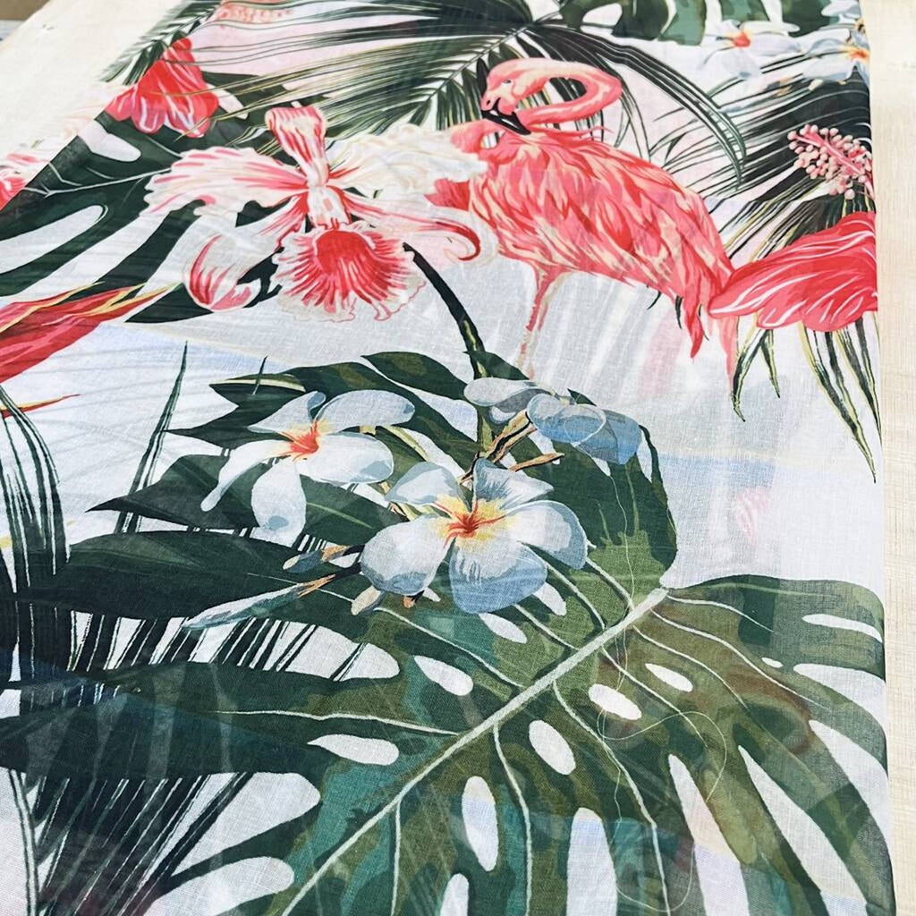 Tropical Flamingo Scarf
