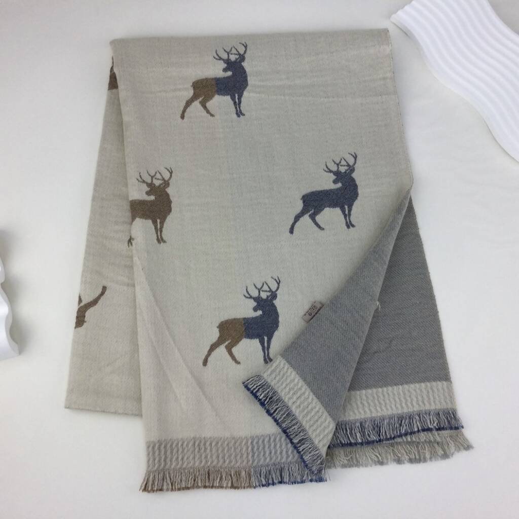 Winter Stag Scarf