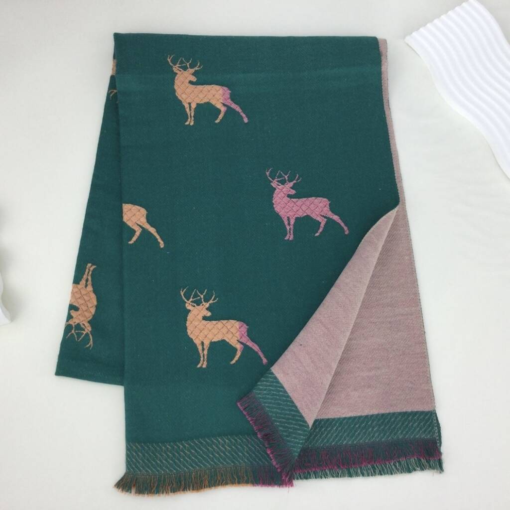 Winter Stag Scarf