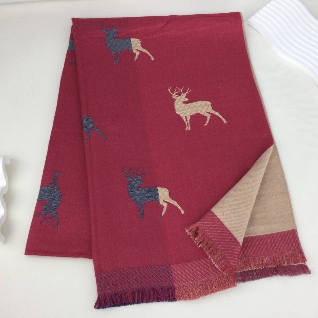 Winter Stag Scarf