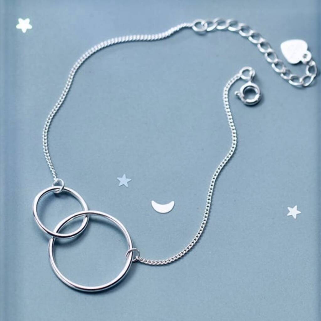 Mother & Daughter Infinity Bracelet