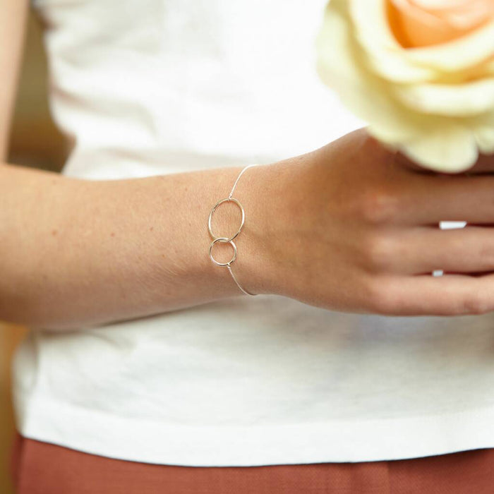 Sterling Silver Infinity Bracelet