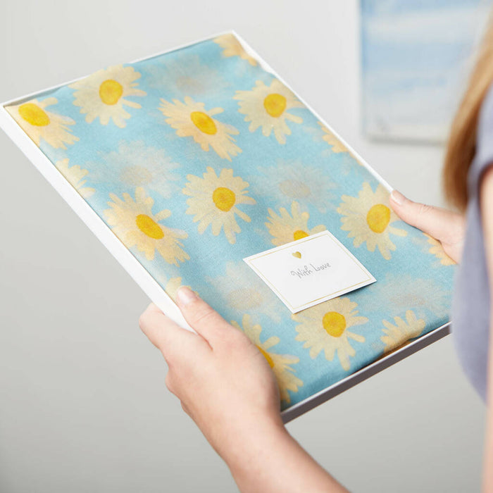 Daisy Print Scarf