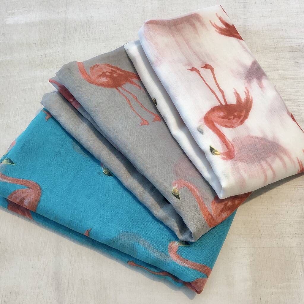 Flamingo Scarf