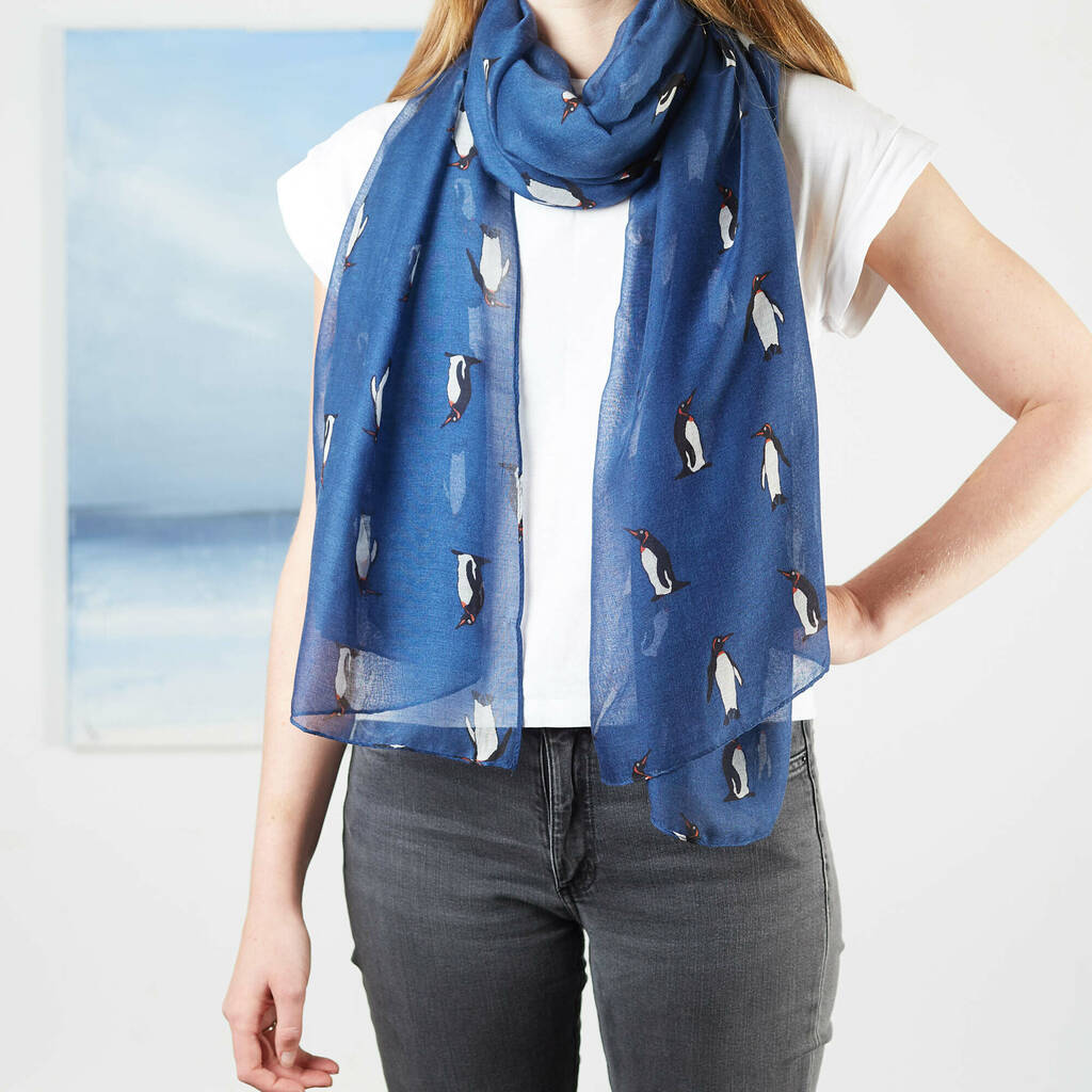 Penguin Print Scarf