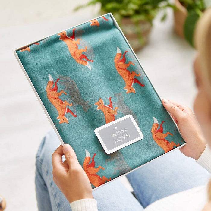 Fox Print Scarf