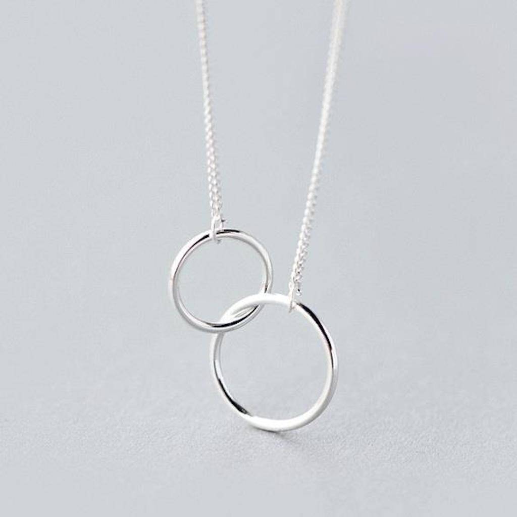 Sisters Infinity Necklace
